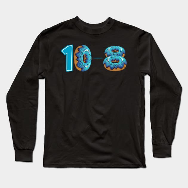 10-8 Long Sleeve T-Shirt by Ten20Designs